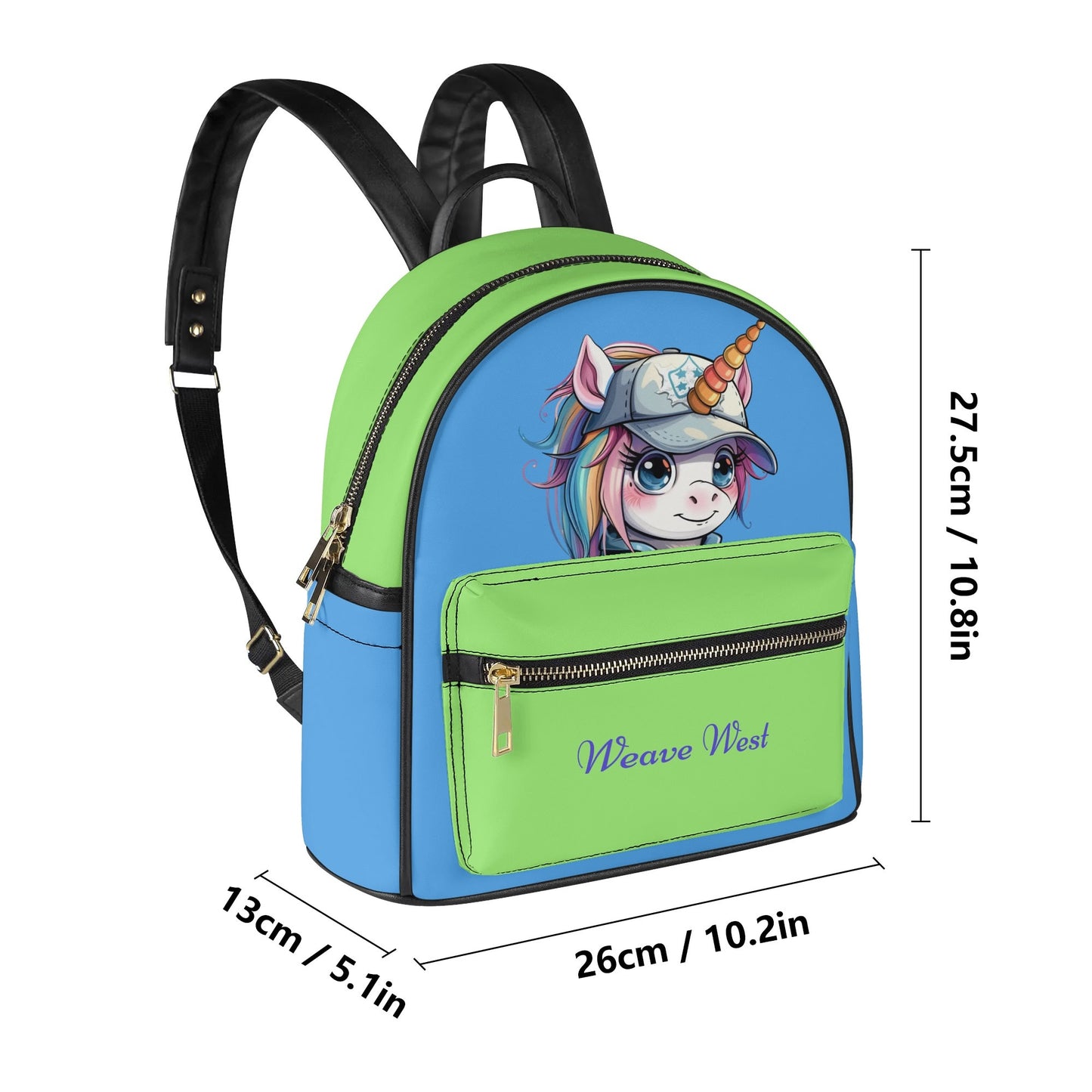 Small Backpack Unicorn - Weave West