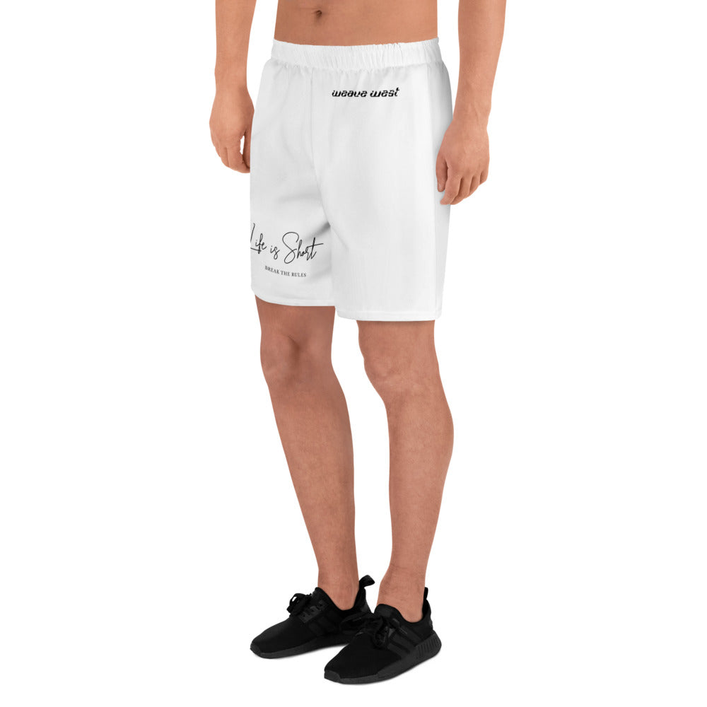 Micro Fiber Breathable Athletic Shorts (Life Is Short) - Weave West