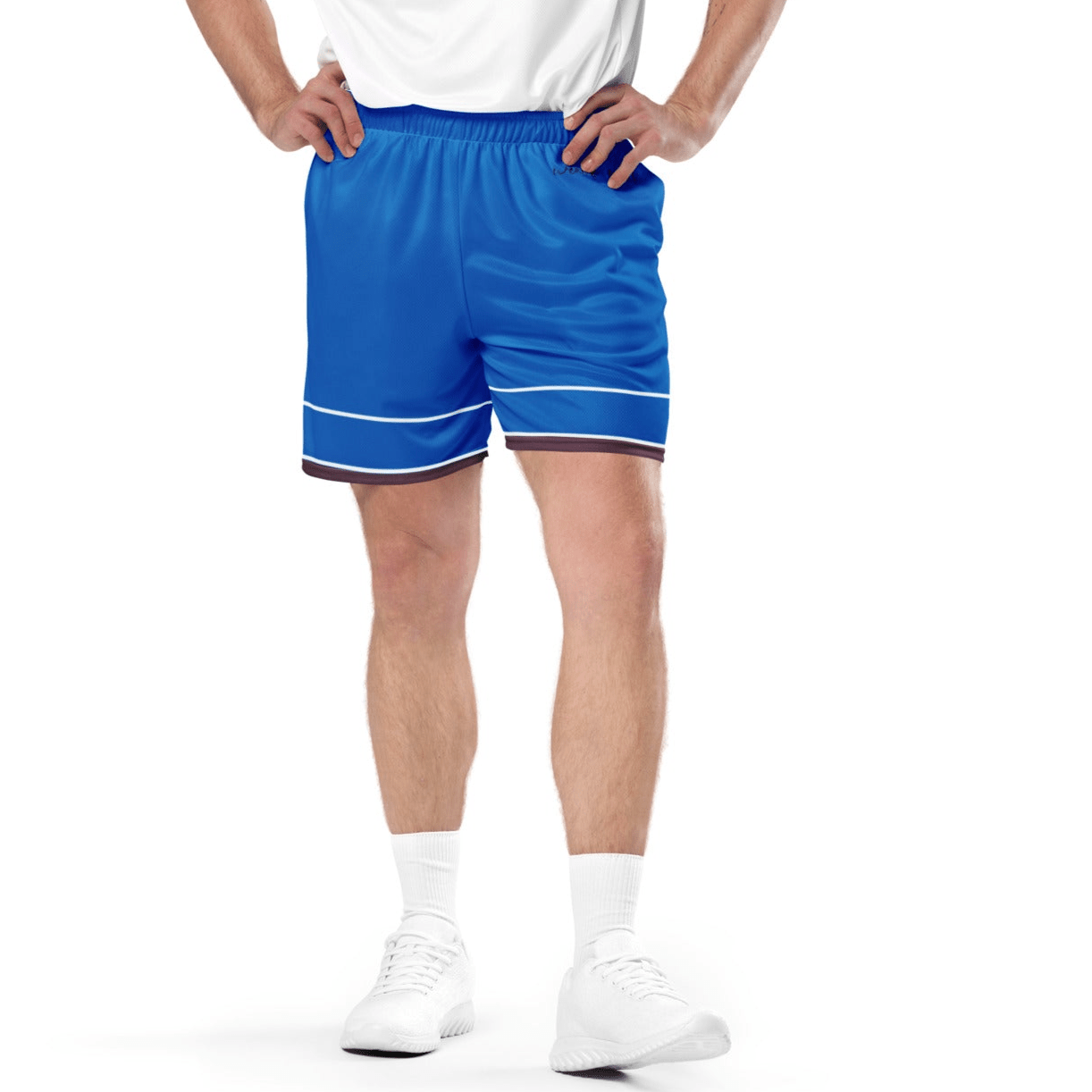 Basketball Mesh Lightweight Shorts (Stripe1) - Weave West