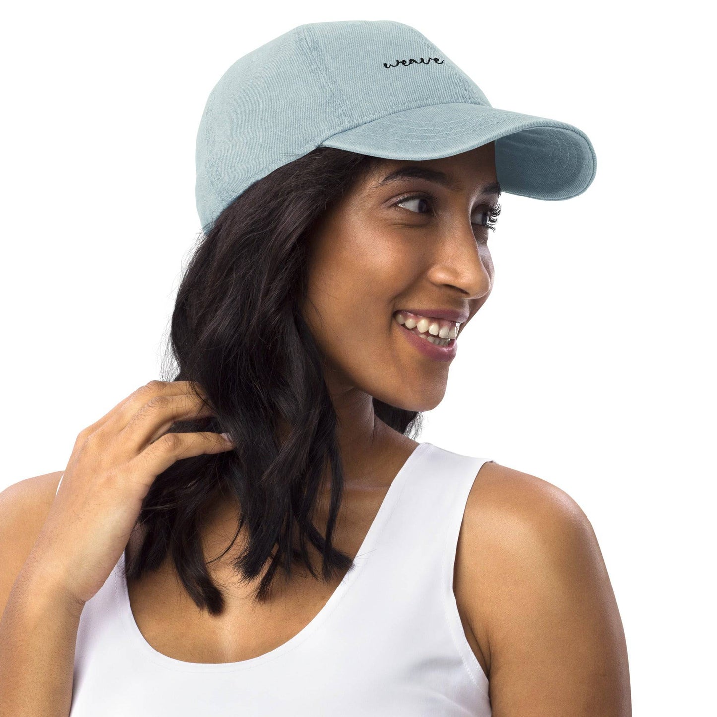 Denim Baseball Cap XIII - Weave West