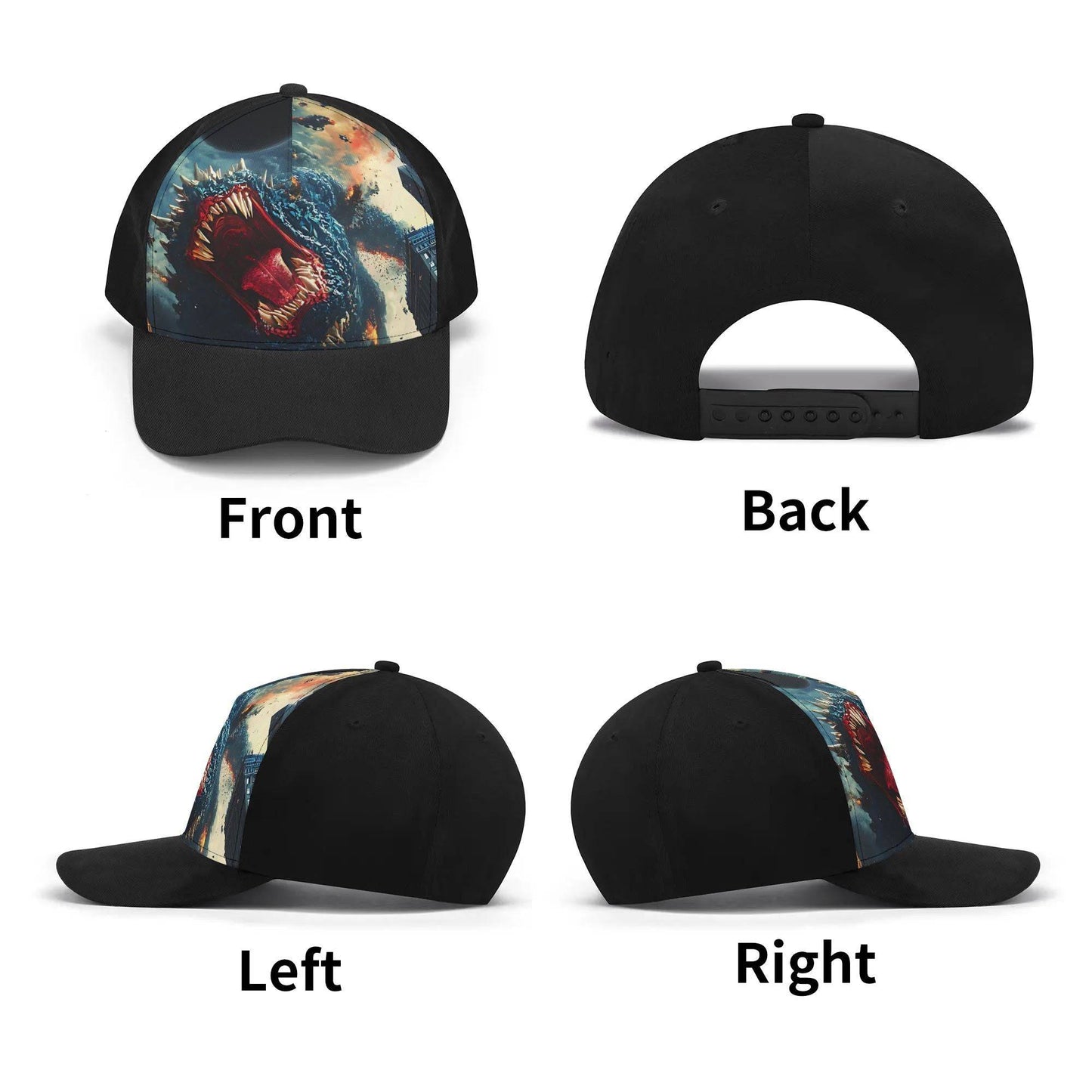 Halloween Customized Baseball Cap Earth Eater - Weave West