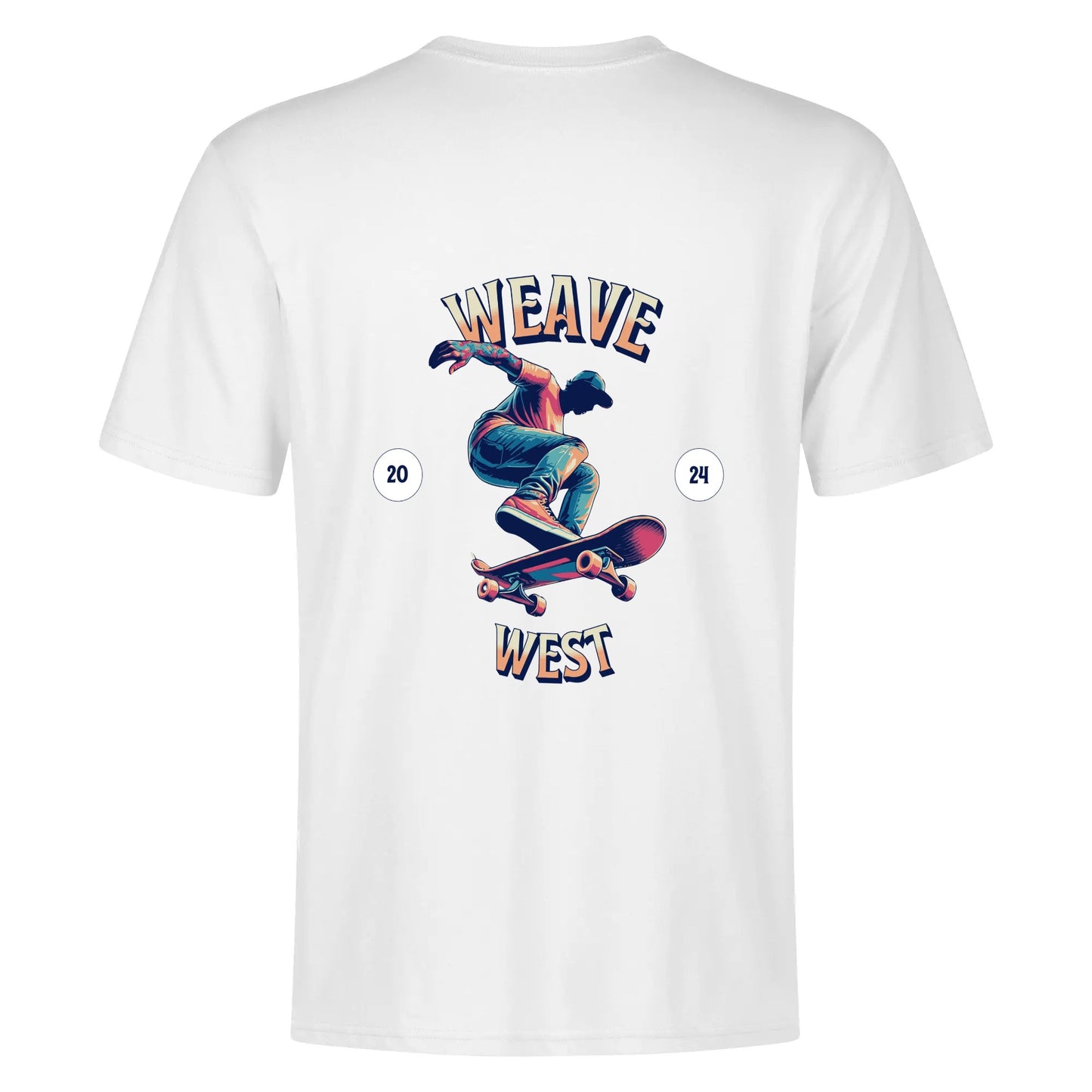 Super Soft Cotton Body Fit Tee ( Skater ) - Weave West