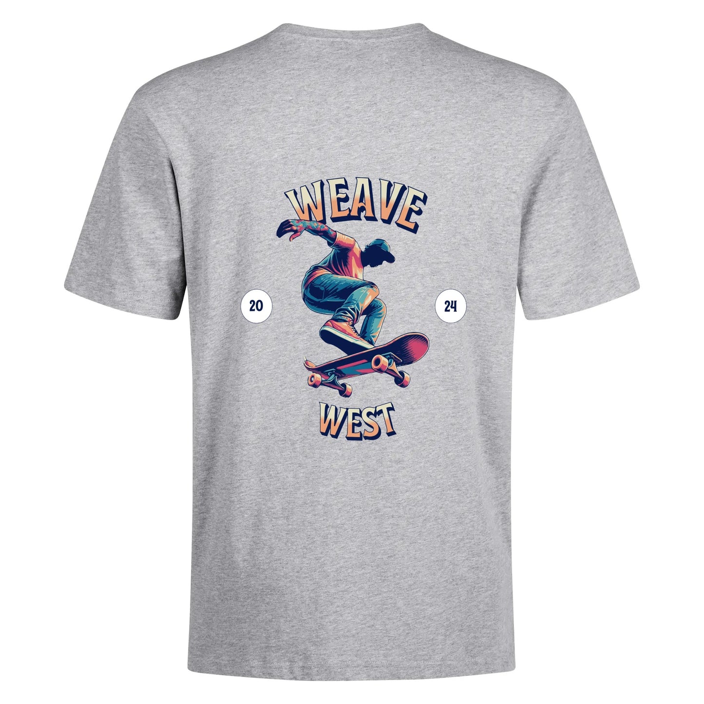 Super Soft Cotton Body Fit Tee ( Skater ) - Weave West
