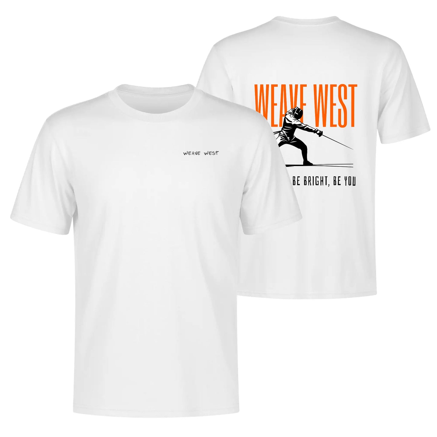 Super Soft Cotton Body Fit Tee (Fencing) - Weave West