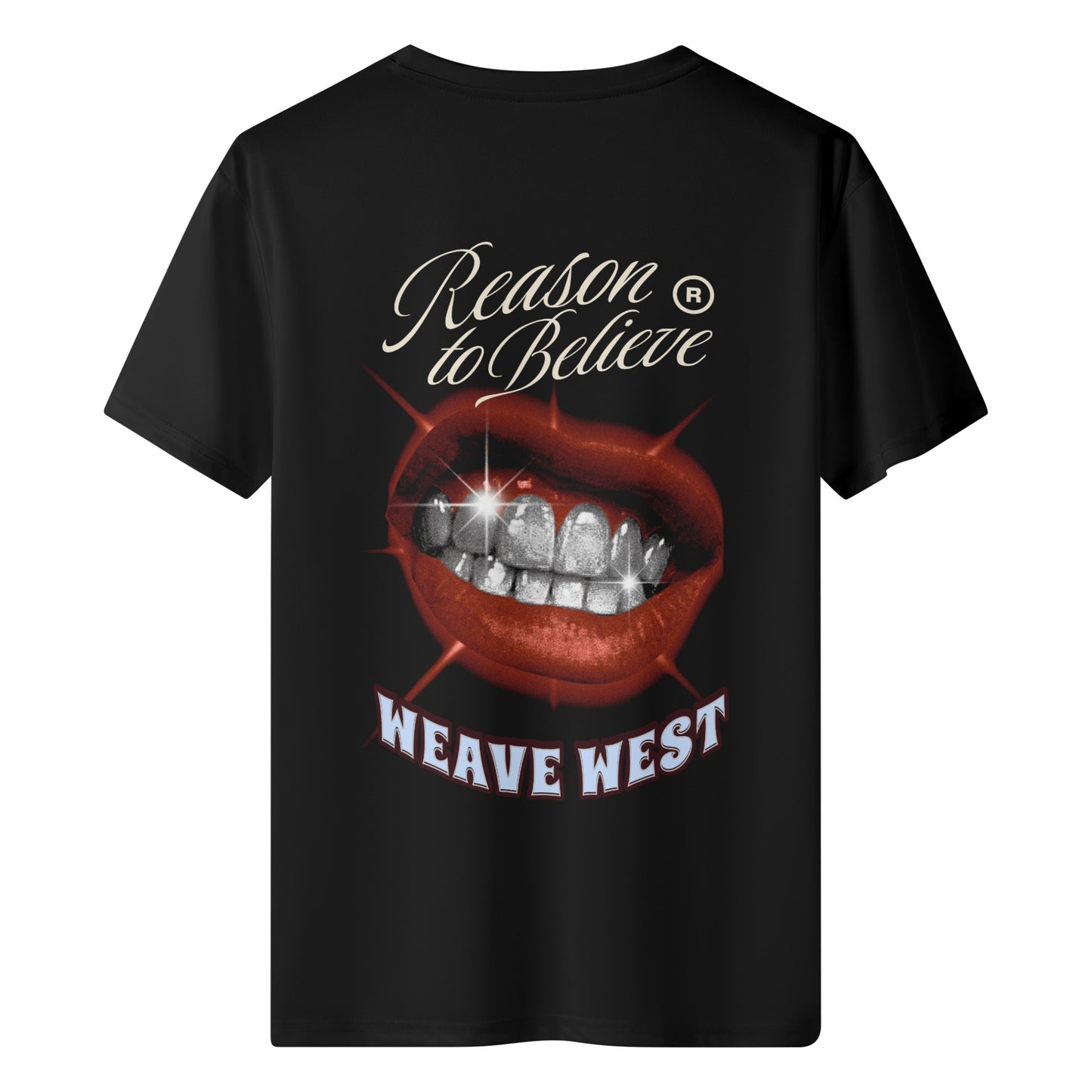 Wrinkle Free Polyester Slim Fit Tee (Reason to Believe) - Weave West