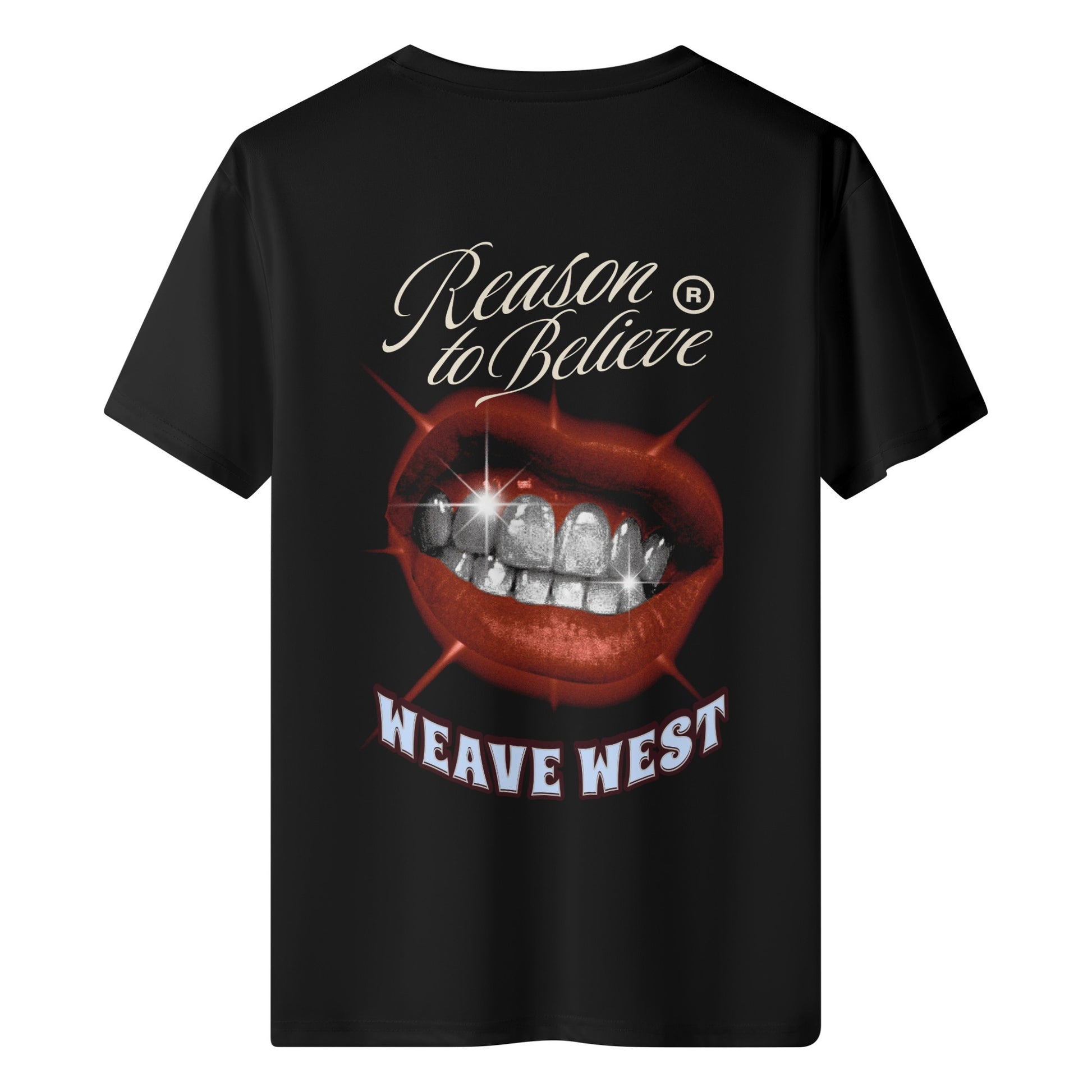 Wrinkle Free Polyester Slim Fit Tee (Reason to Believe) - Weave West