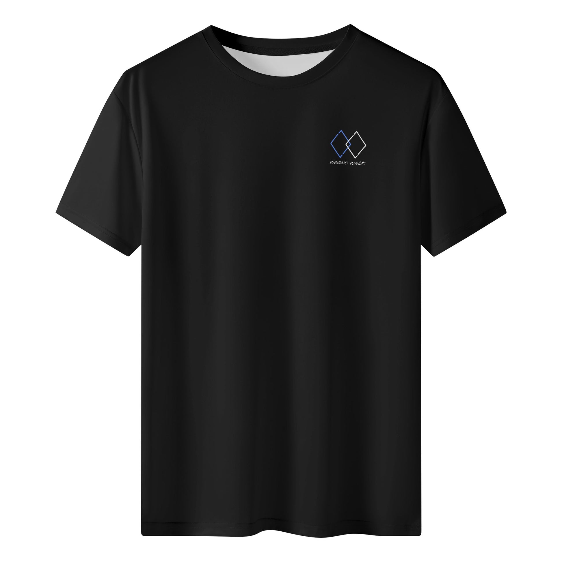 Wrinkle Free Polyester Slim Fit Tee (Enjoy Moment) - Weave West