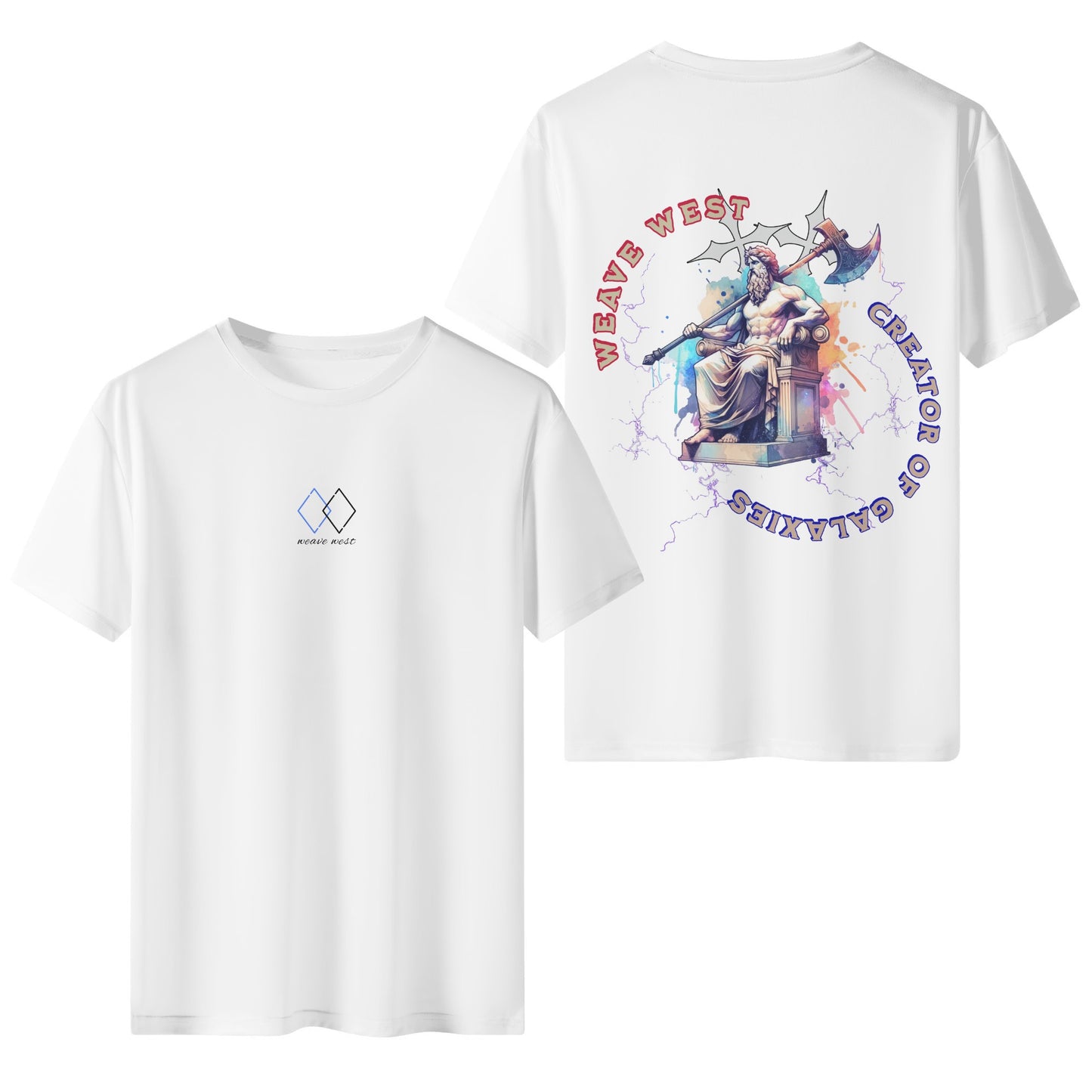 Wrinkle Free Polyester Slim Fit Tee (Creator) - Weave West
