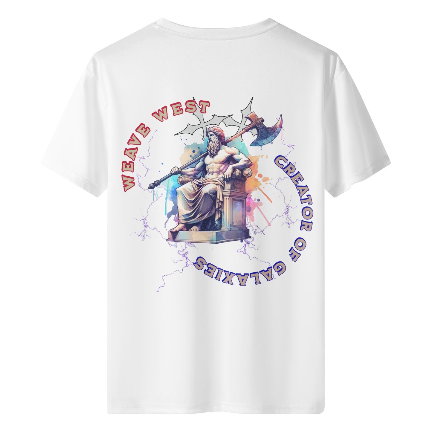Wrinkle Free Polyester Slim Fit Tee (Creator) - Weave West