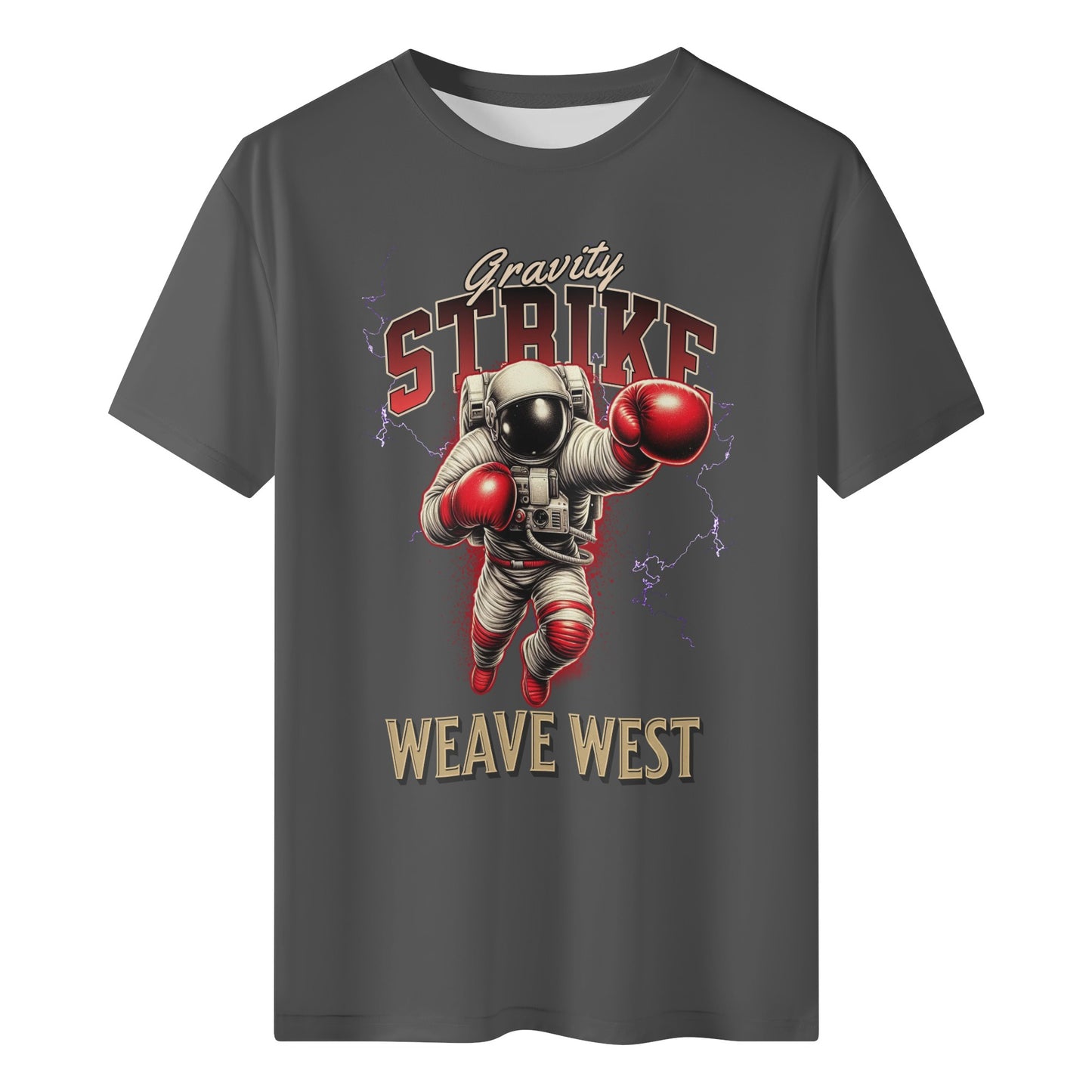 Wrinkle Free Polyester Slim Fit Tee (Gravity Strike) - Weave West
