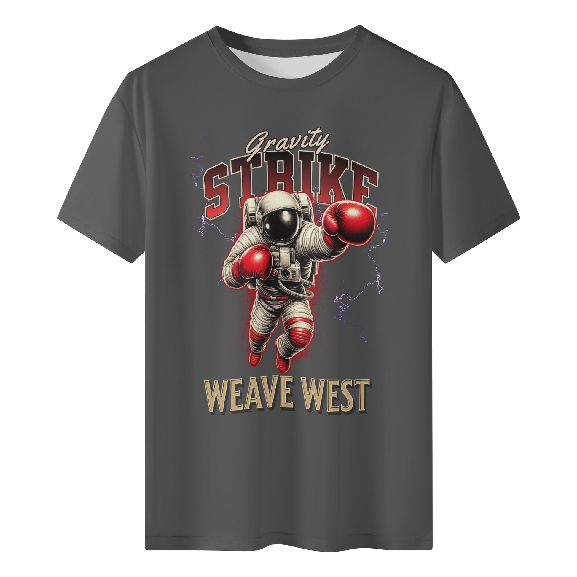 Wrinkle Free Polyester Slim Fit Tee (Gravity Strike) - Weave West