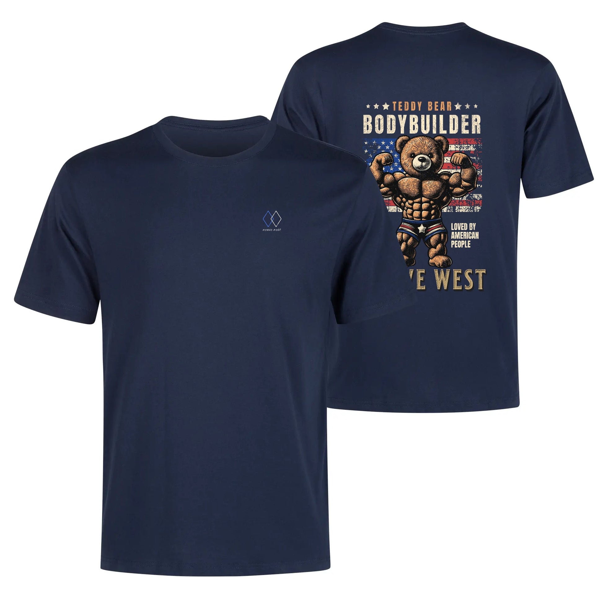 Super Soft Cotton Body Fit Tee (Teddy Bear) - Weave West
