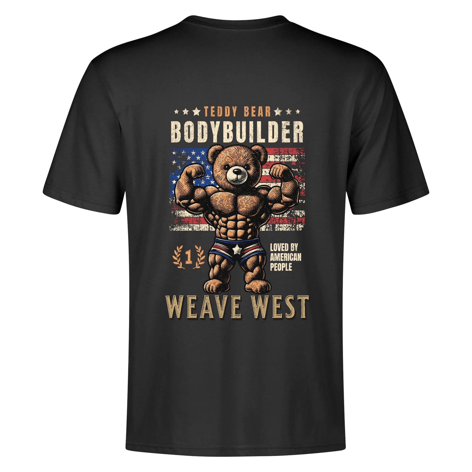 Super Soft Cotton Body Fit Tee (Teddy Bear) - Weave West