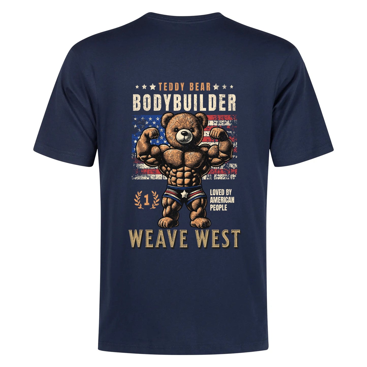Super Soft Cotton Body Fit Tee (Teddy Bear) - Weave West