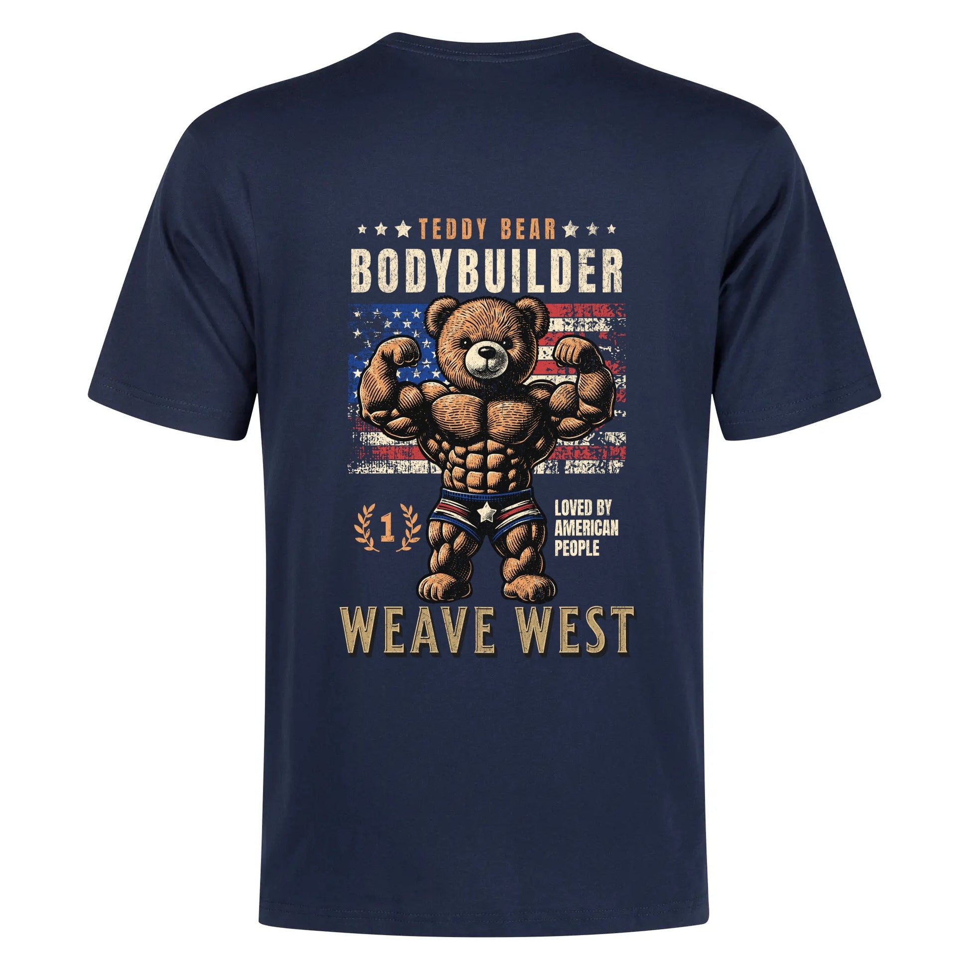 Super Soft Cotton Body Fit Tee (Teddy Bear) - Weave West