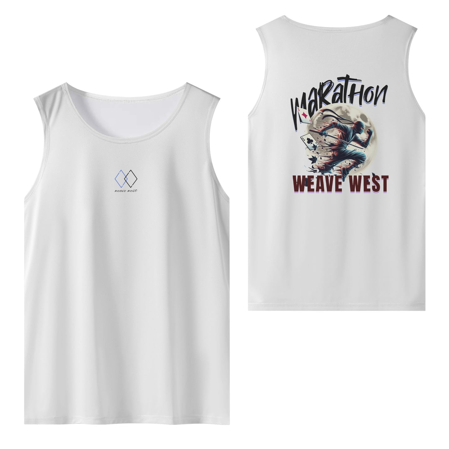 Polyester Wrinkle Free Sleeveless Tank (Marathon) - Weave West