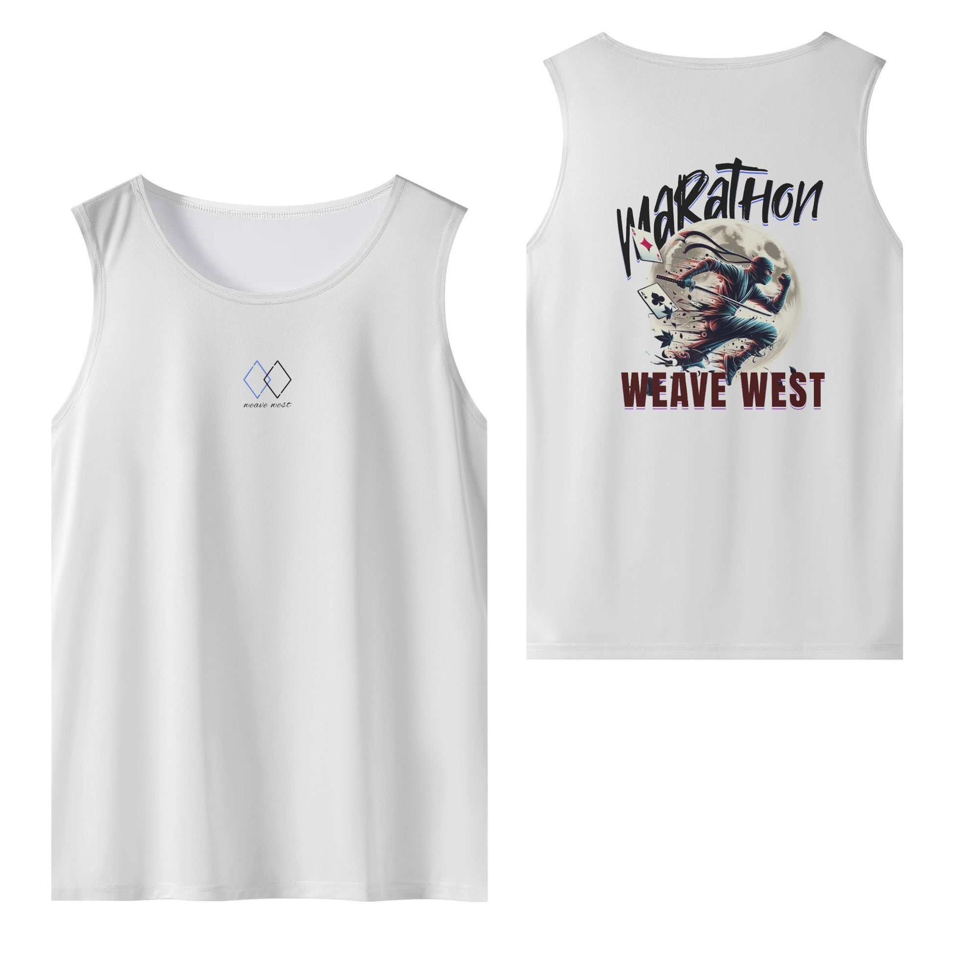 Polyester Wrinkle Free Sleeveless Tank (Marathon) - Weave West