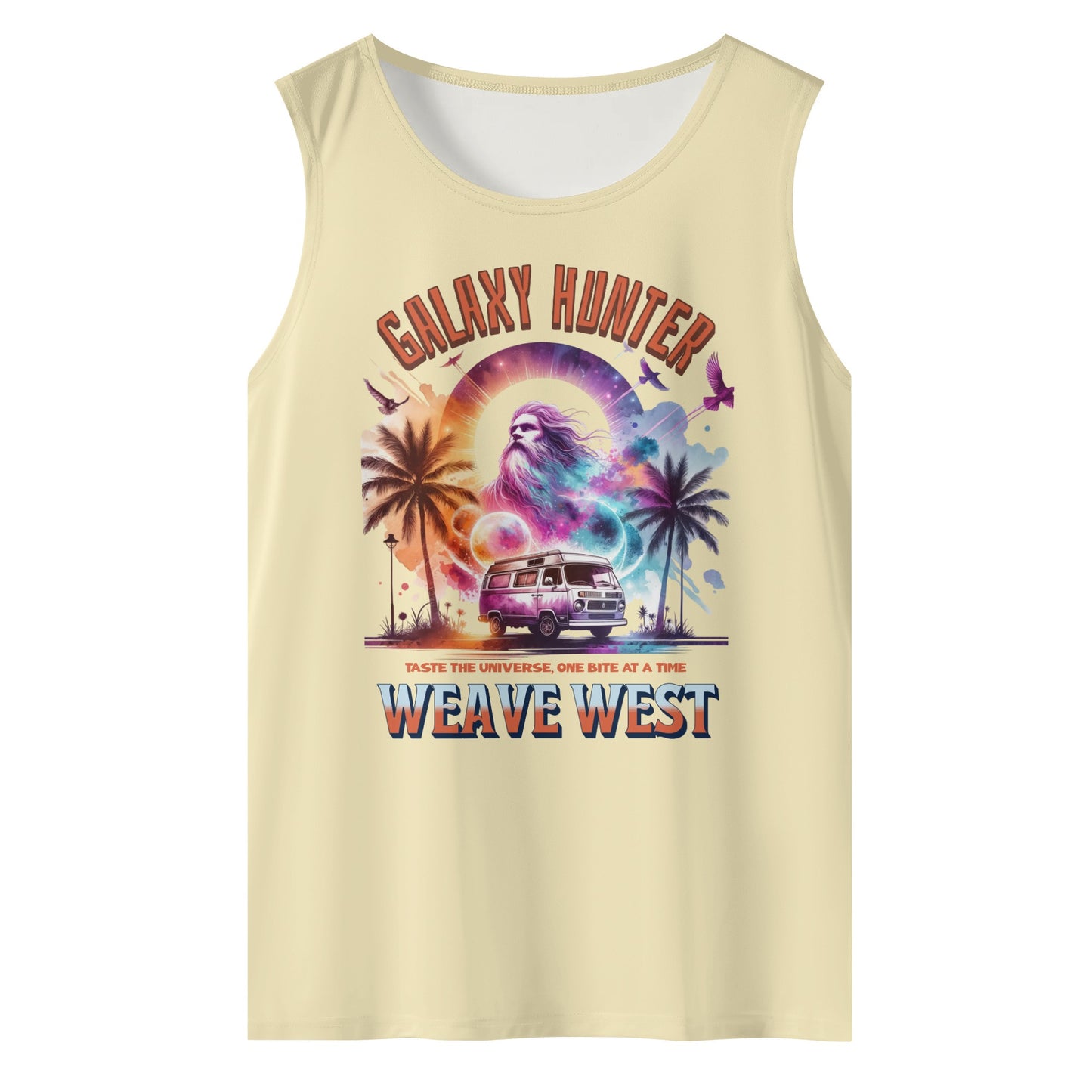 Polyester Wrinkle Free Sleeveless Tank (Galaxy Hunter) - Weave West