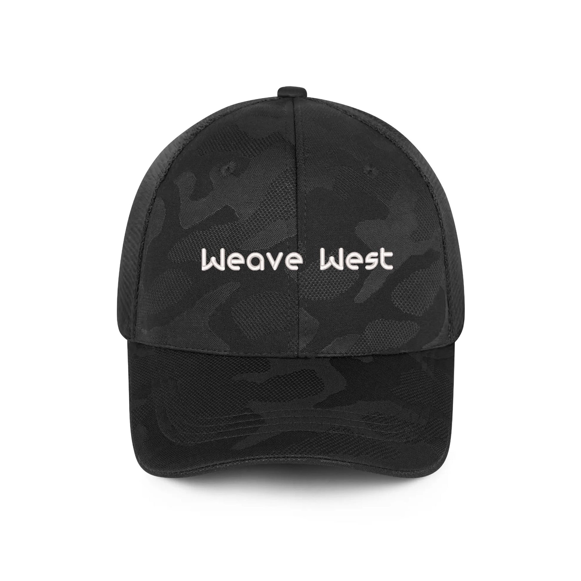 Half Mesh Sport Camo Hat - Weave West