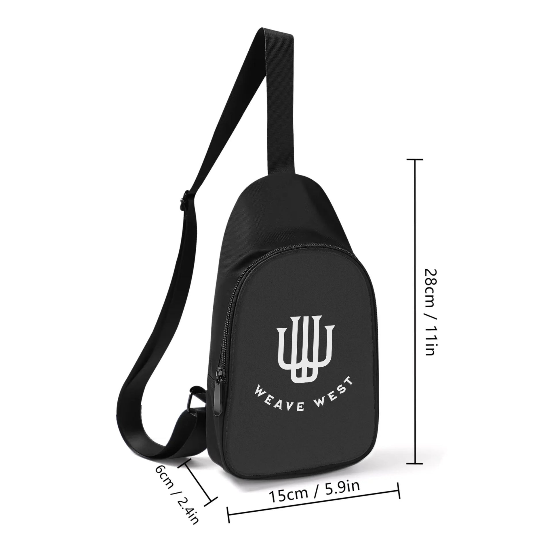 Chest Bag Black Original - Weave West