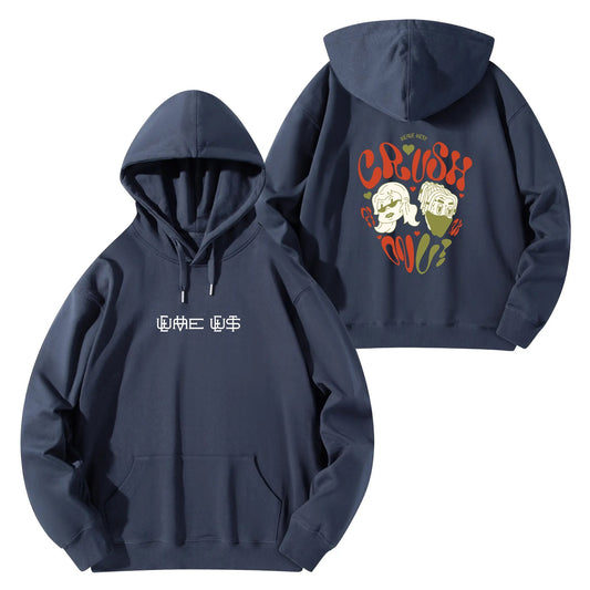 High Quality Cotton Hoodie Crush On you - Weave West