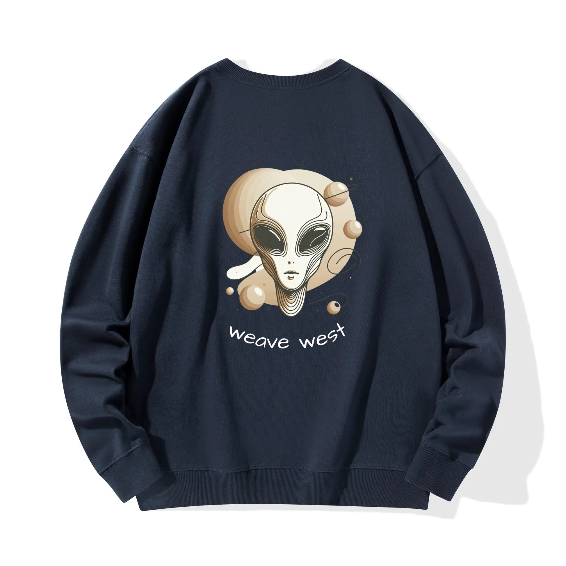 Soft Cotton Sweatshirt Alien - Weave West