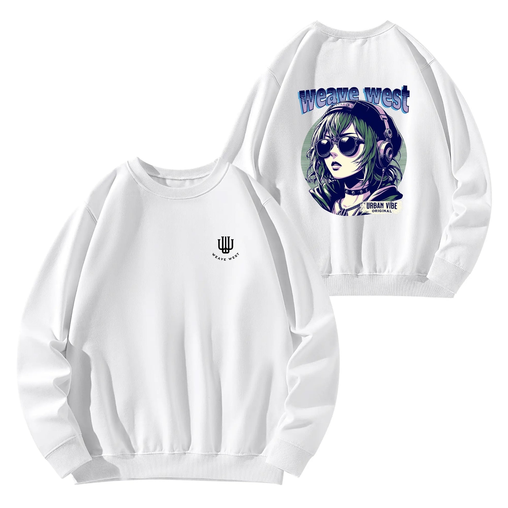 Soft Cotton Sweatshirt Urban Vibe - Weave West