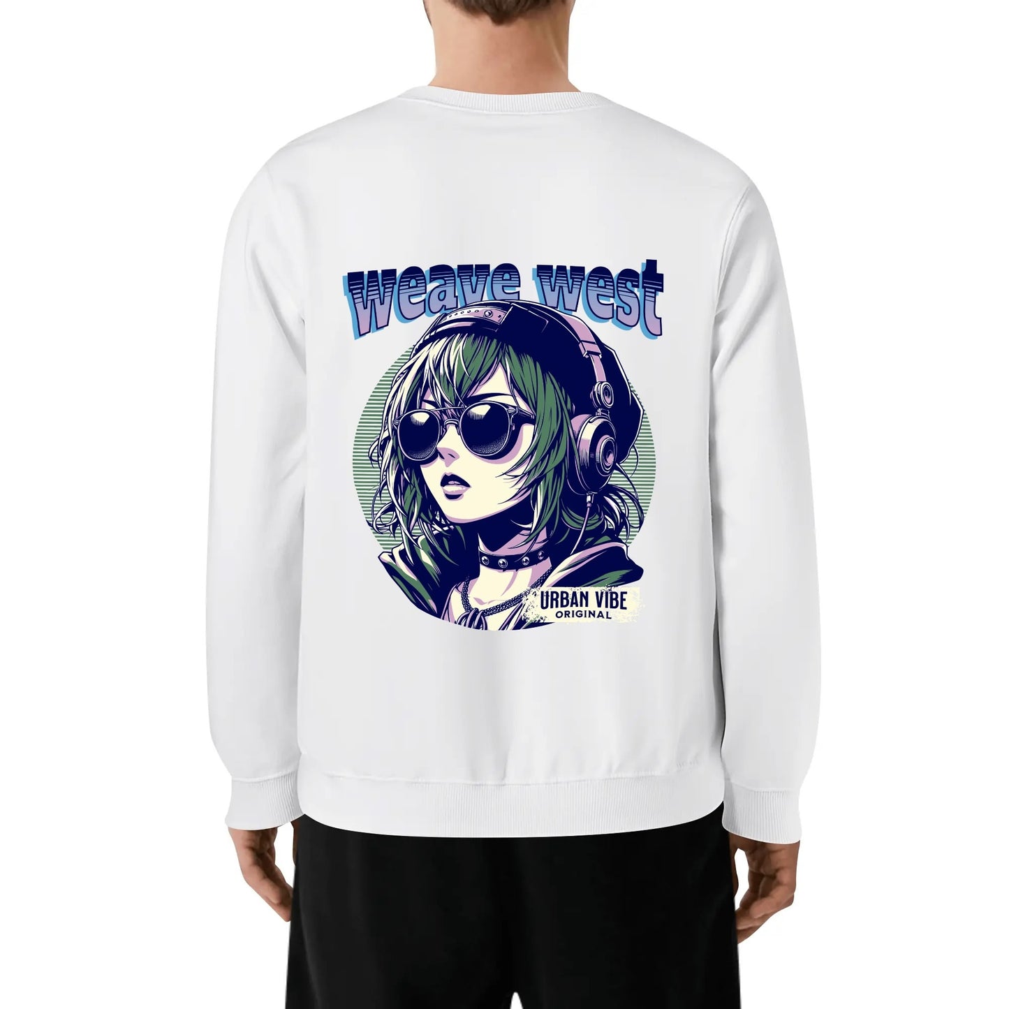 Soft Cotton Sweatshirt Urban Vibe - Weave West