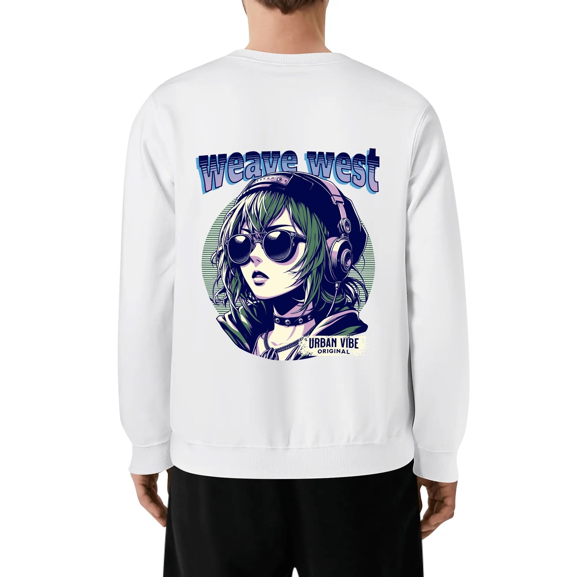 Soft Cotton Sweatshirt Urban Vibe - Weave West