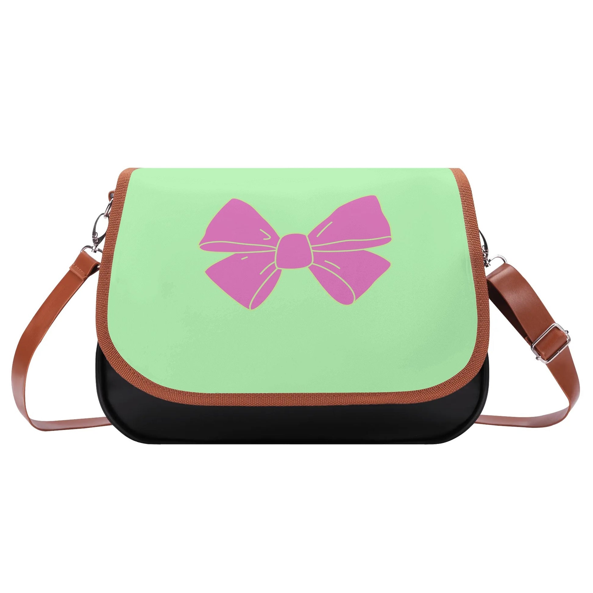 Everyday Leather Shoulder Bag Bow 1 - Weave West