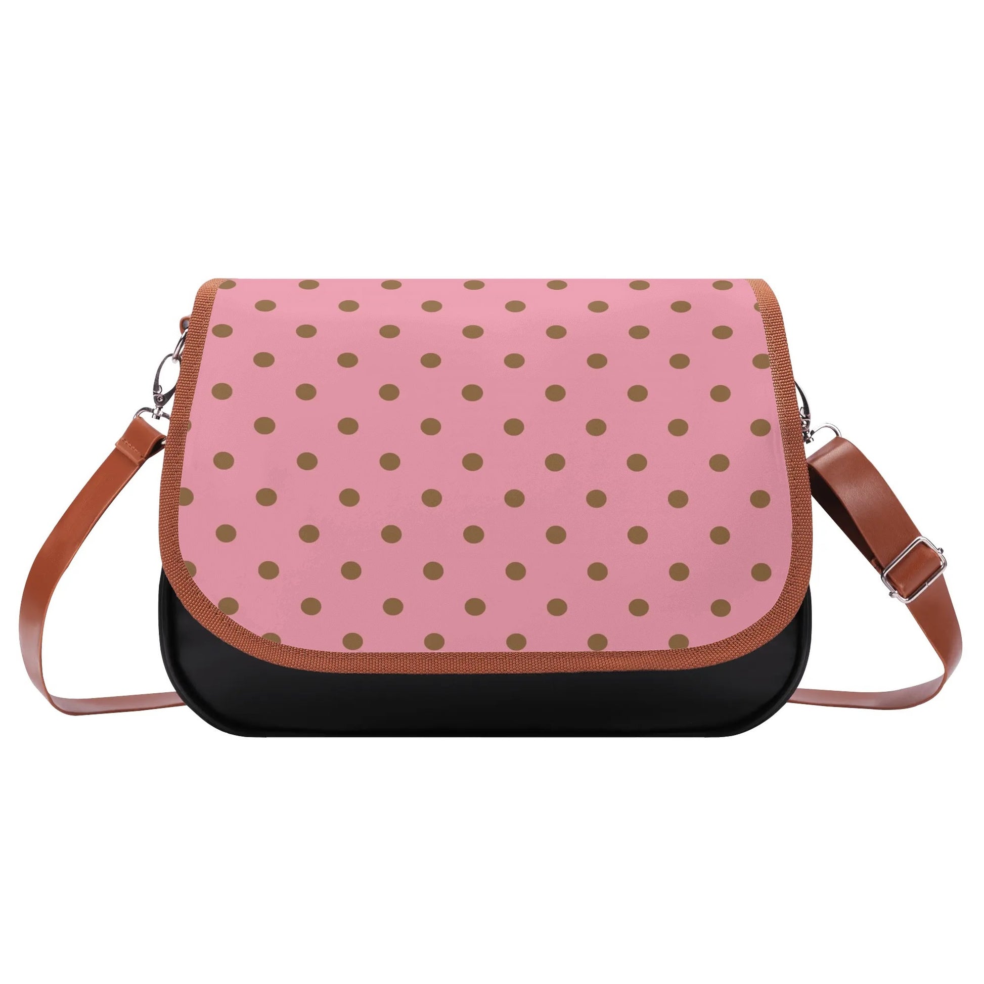 Everyday Leather Shoulder Bag Dots 2 - Weave West