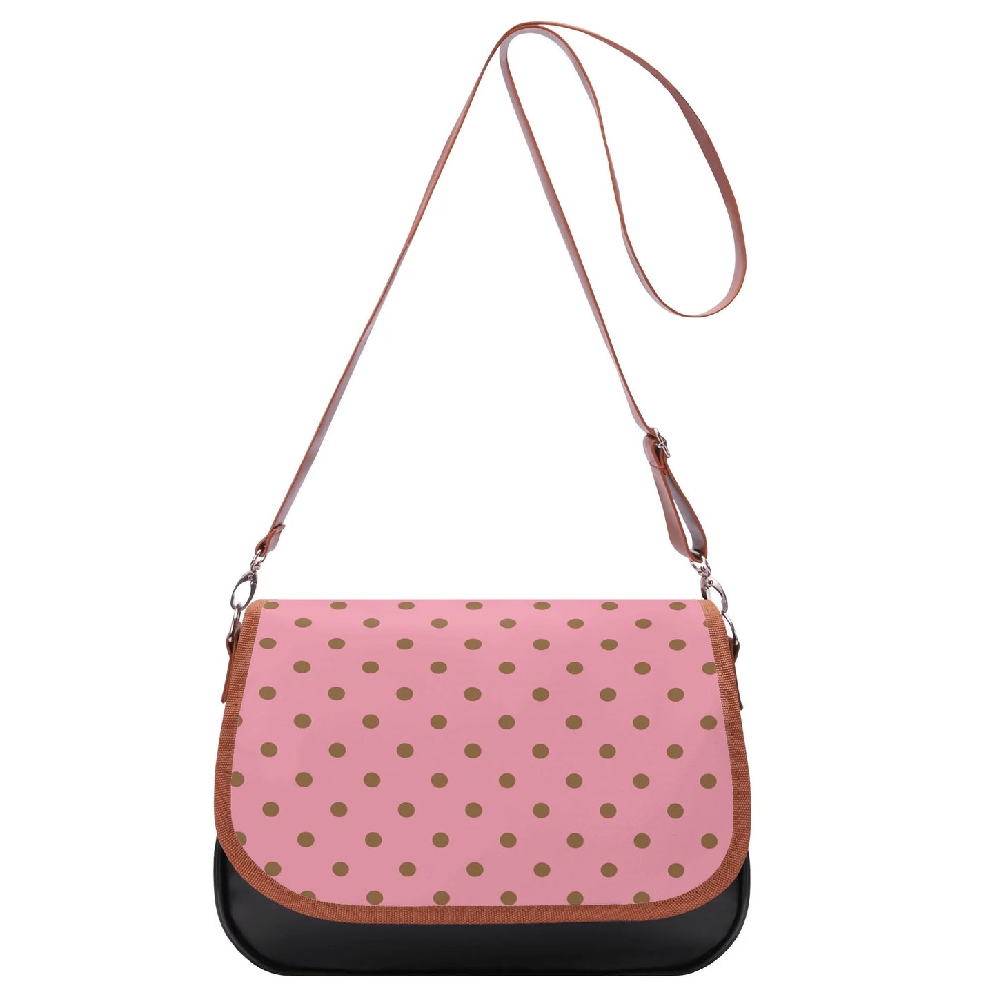Everyday Leather Shoulder Bag Dots 2 - Weave West