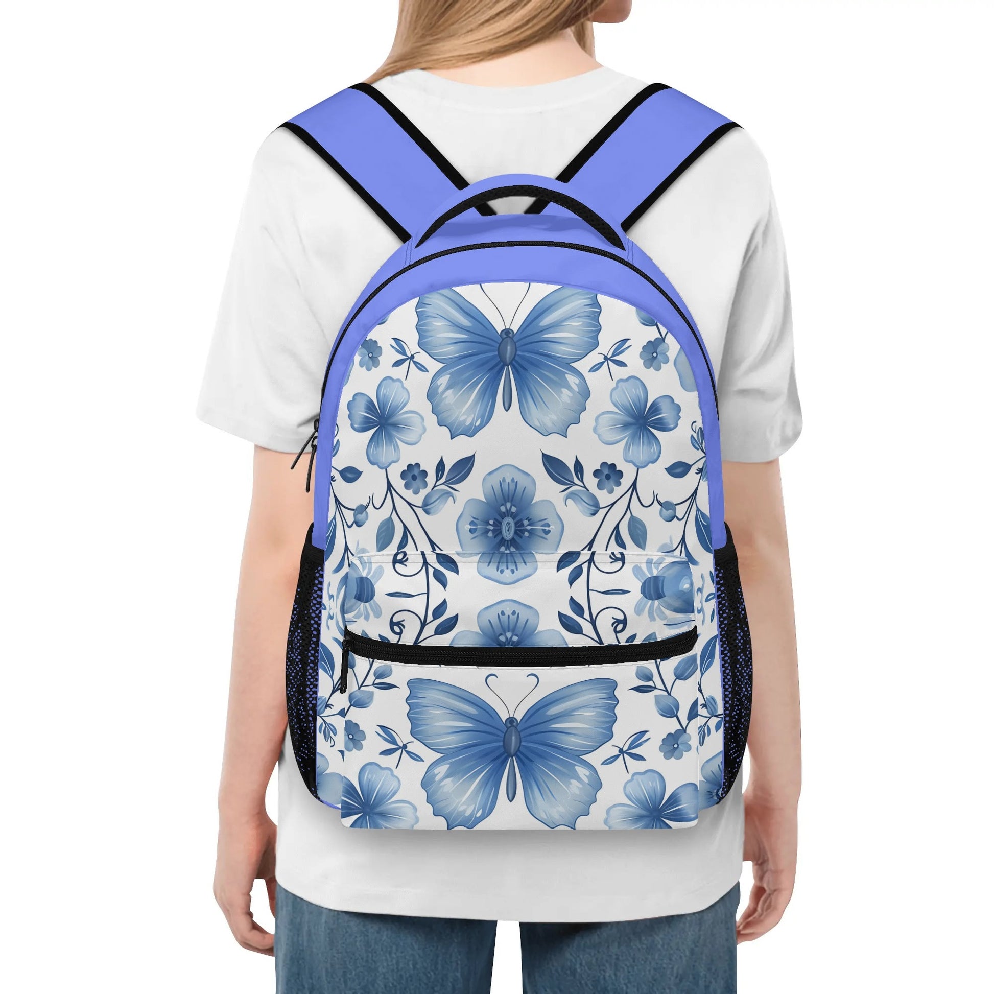 Casual Backpack Butterfly - Weave West