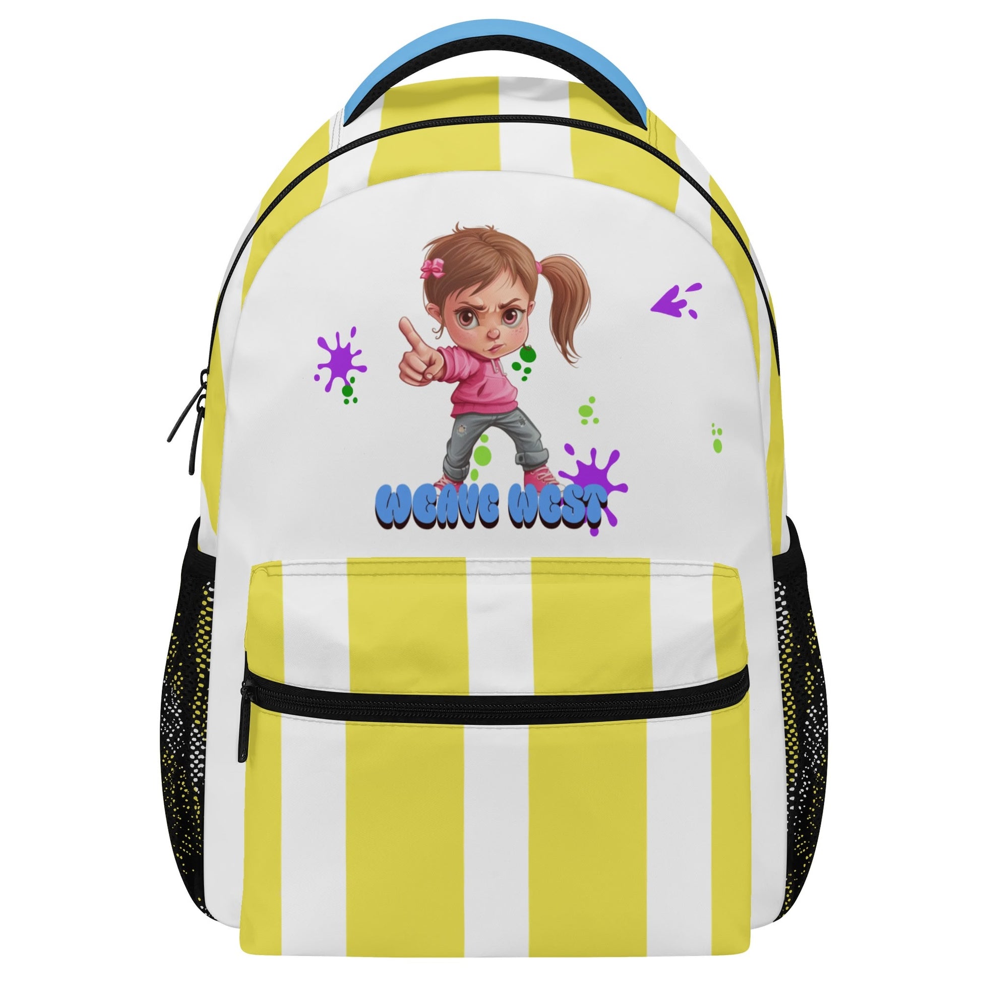 Casual Backpack Super Girl - Weave West