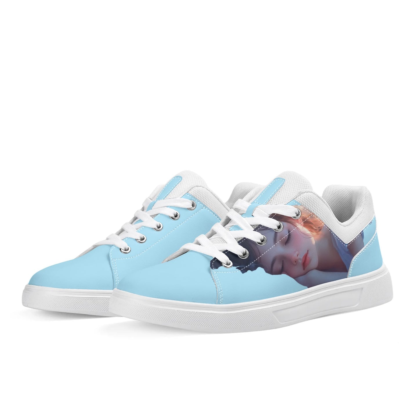 Personalized Lightweight Classic Sneakers Dreaming About You - Weave West