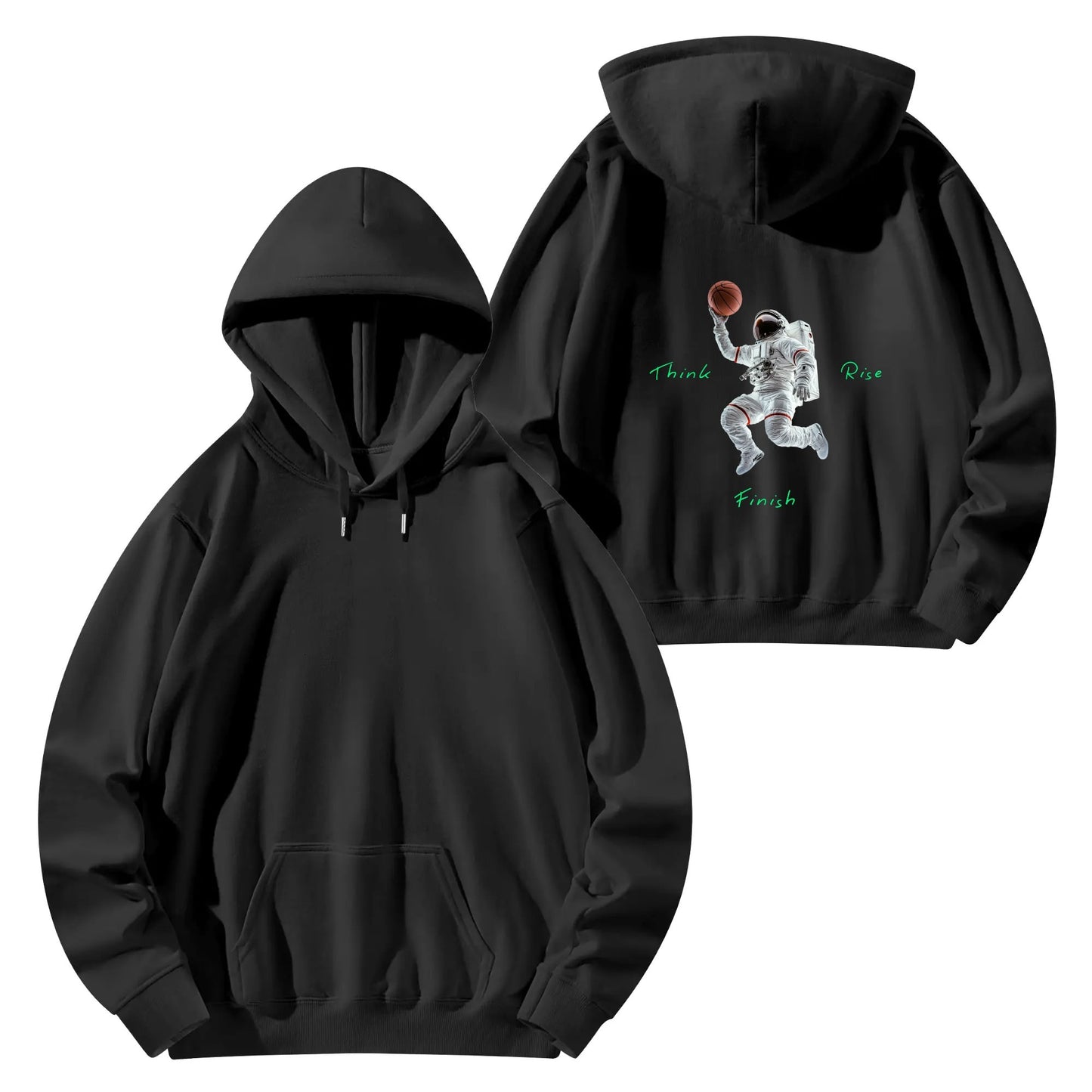Personalized Casual Hoodie Think Rise Finish - Weave West