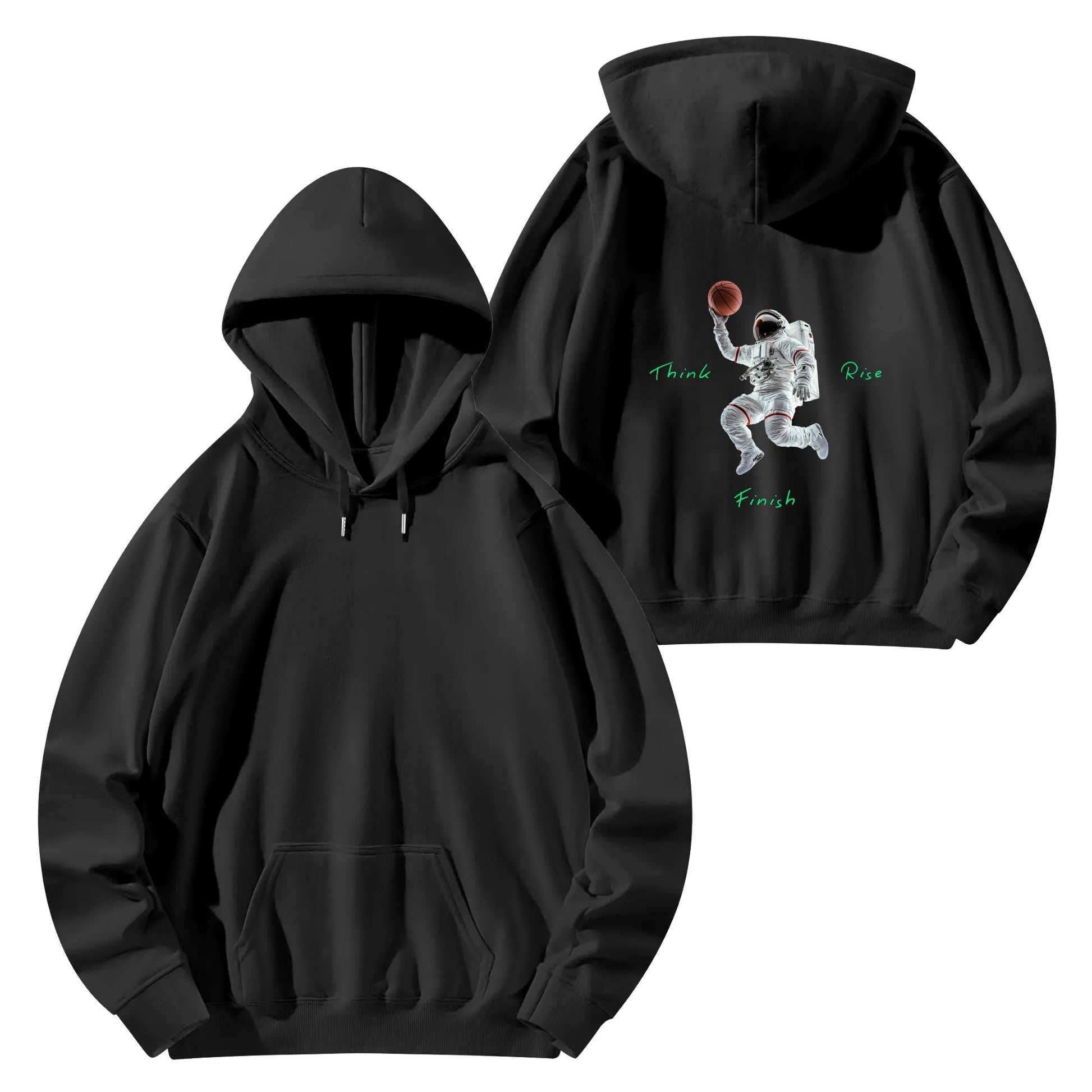 Personalized Casual Hoodie Think Rise Finish - Weave West