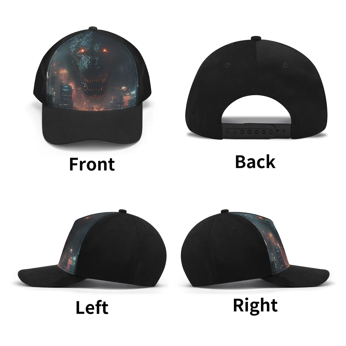 Halloween Customized Baseball Cap Earth Eater - Weave West