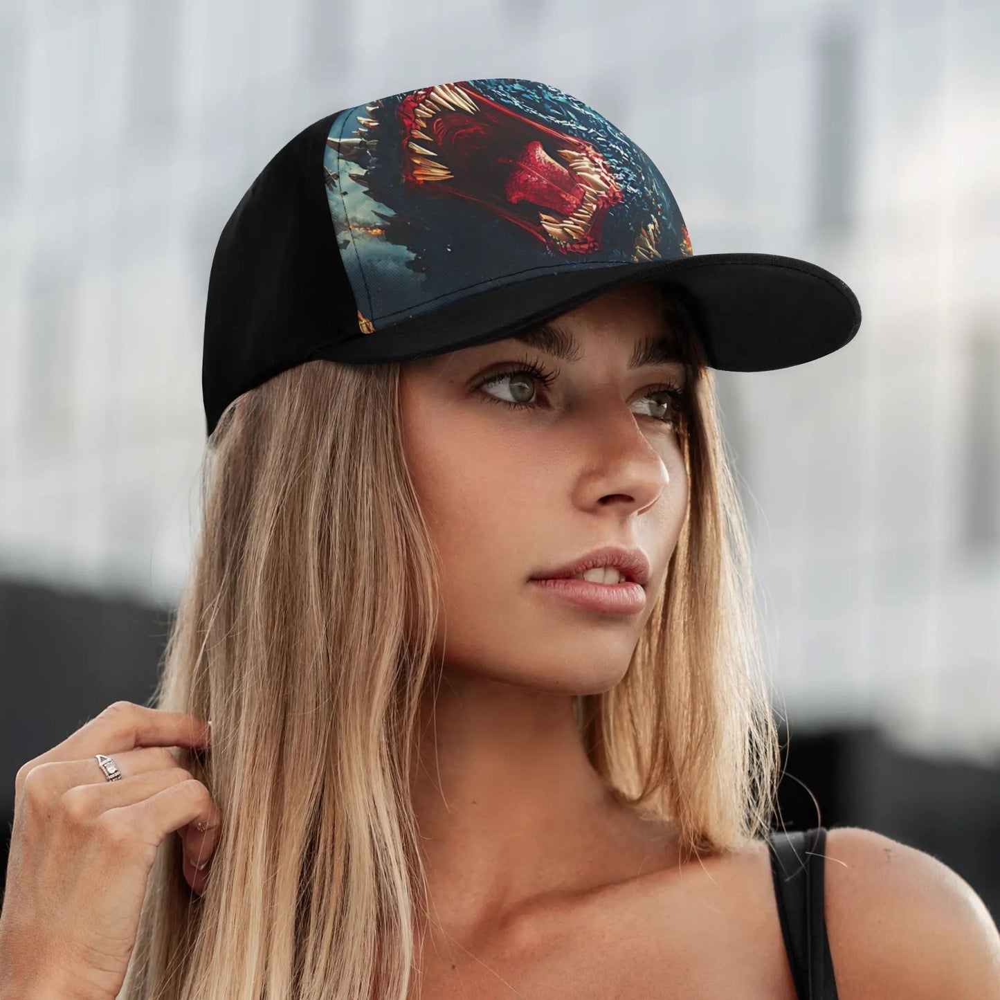 Halloween Customized Baseball Cap Earth Eater - Weave West