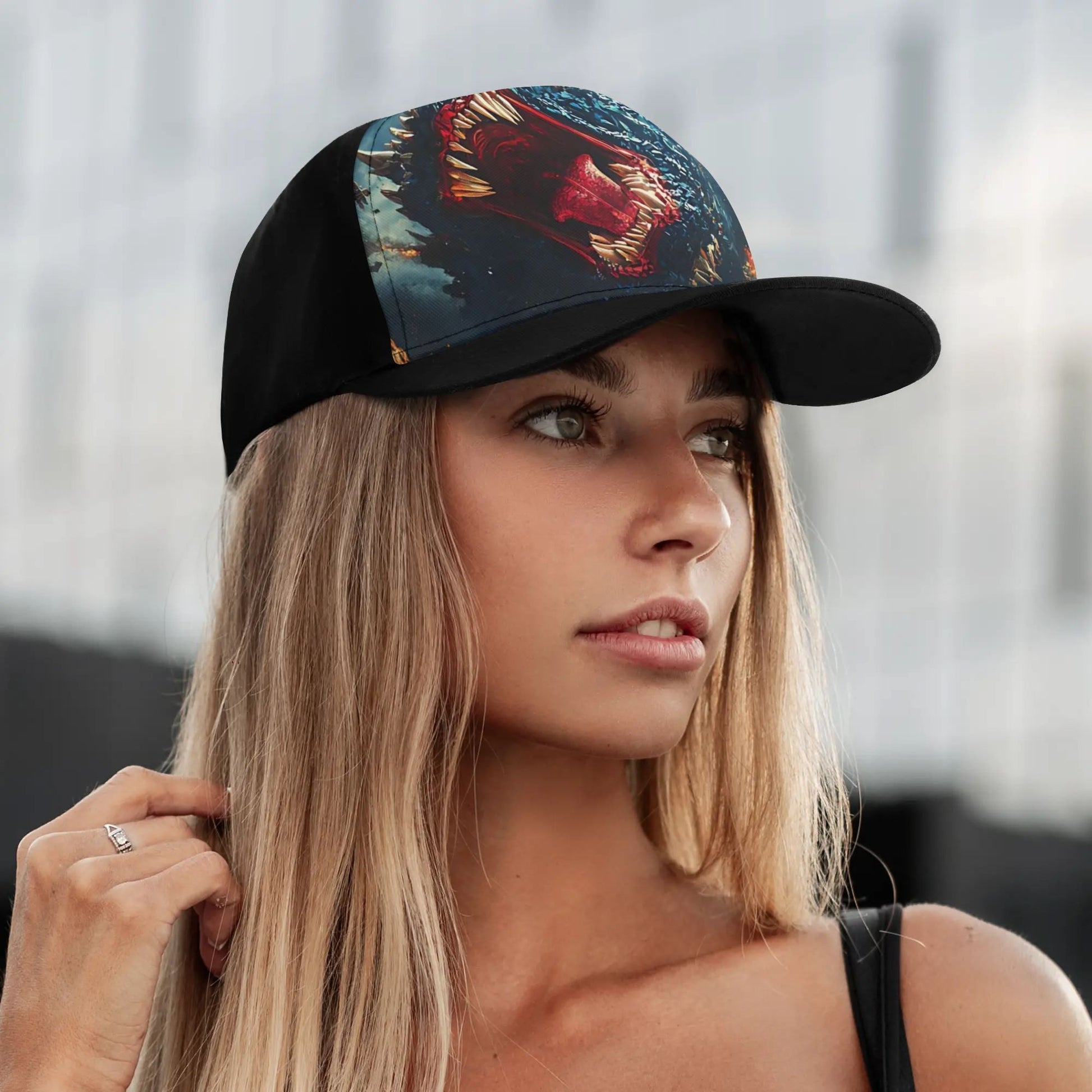 Halloween Customized Baseball Cap Earth Eater - Weave West