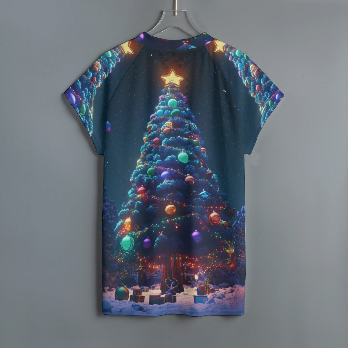Couples Wrinkle Free T-shirt Jersey (Warm Xmas 2)