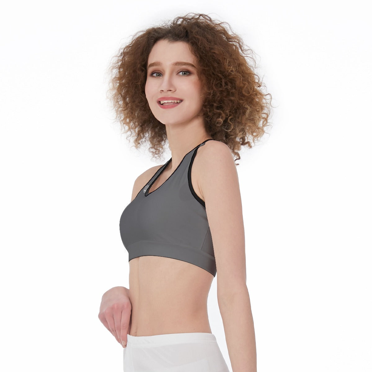 Casual Sports Bra Dusk Gray - Weave West