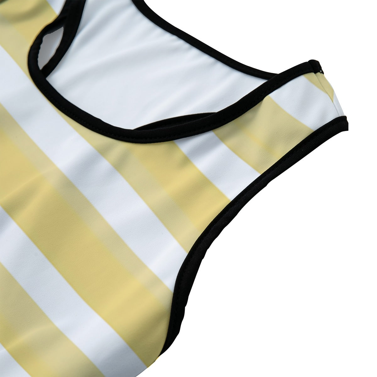 Chest Support Sports Bra Stripes 1 - Weave West