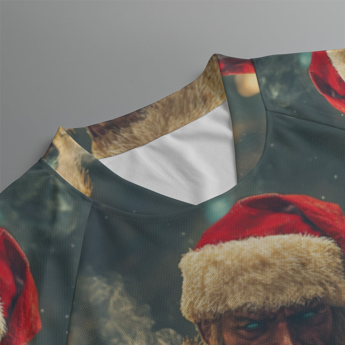 Wrinkle Free T-shirt Jersey (Santa Unleashed)