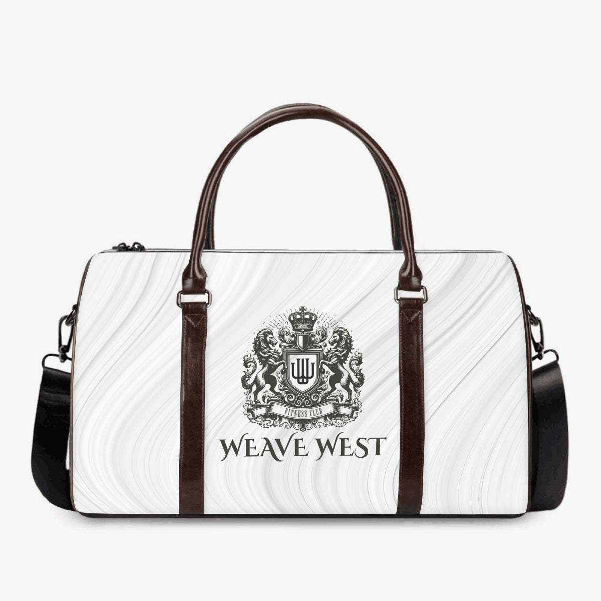 Classic Luggage Satchel King Family Crest - Weave West