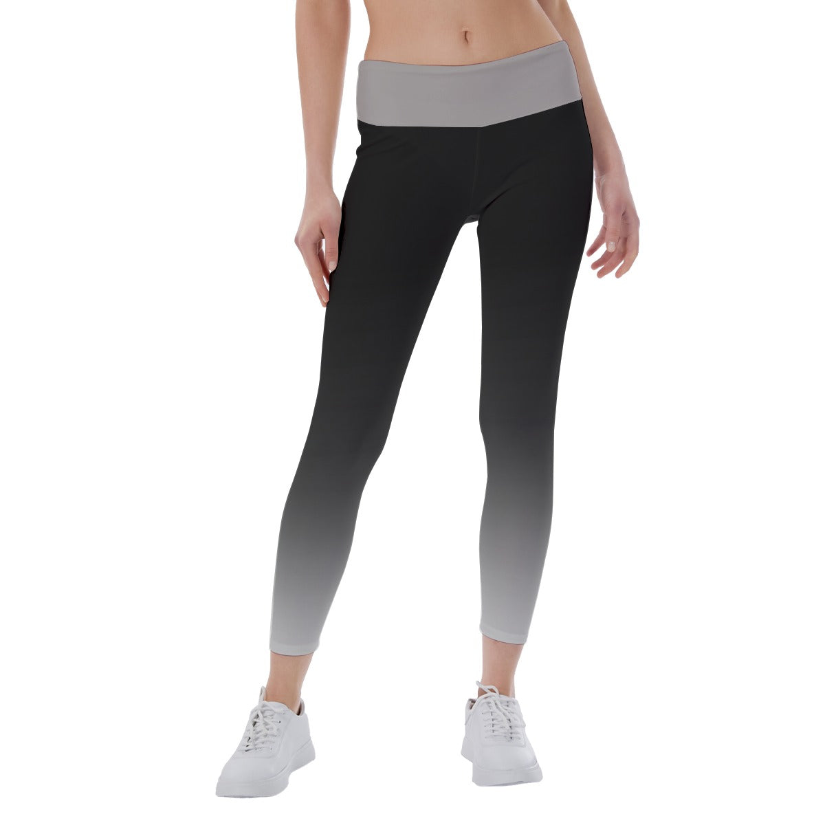 High Waist Ankle Leggings Midnight Frost 1 - Weave West