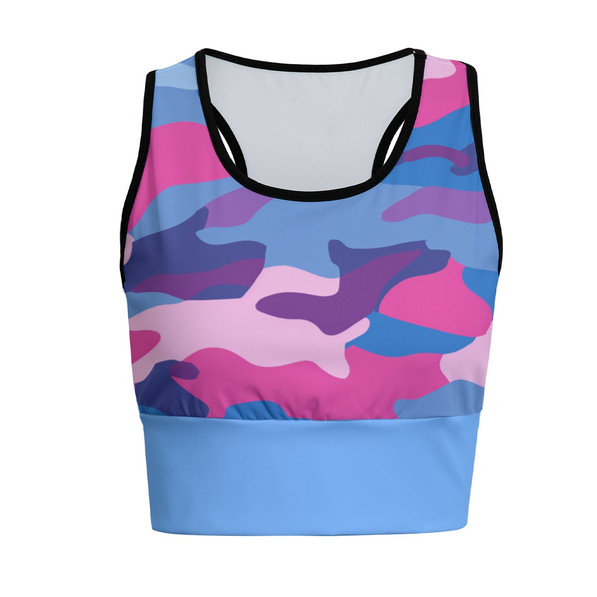 Chest Support Sports Bra Camo 3 - Weave West