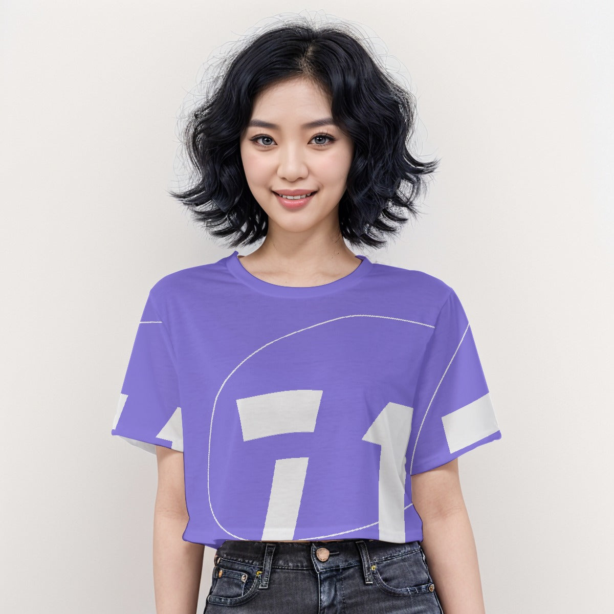 Casual Crop T-Shirt 71 - Weave West