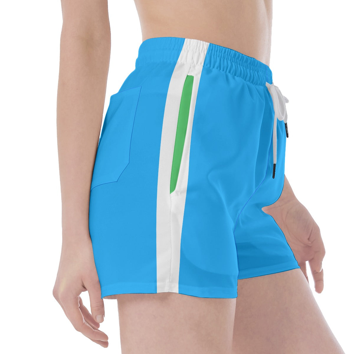 Sport Pocket Shorts Aqua Sky - Weave West