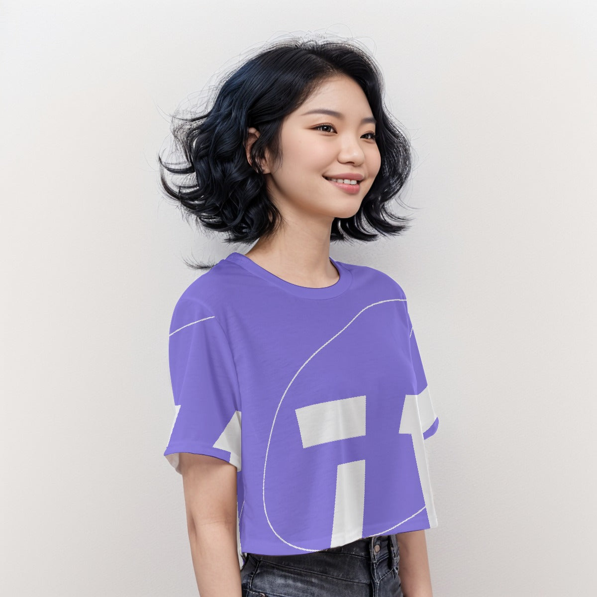 Casual Crop T-Shirt 71 - Weave West